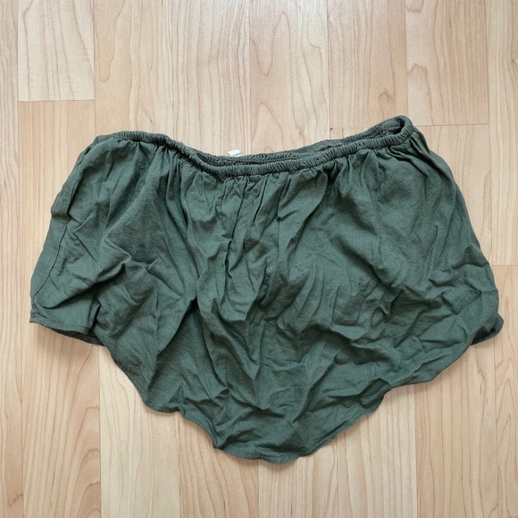 Aerie Pool to Party Linen Blend Tube Top - Picture 1 of 3